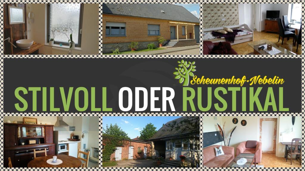Scheunenhof Nebelin Apartamento Exterior foto